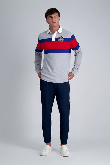 Pro Football Hall of Fame X Haggar - Vintage Wash Rugby Polo,  view# 6