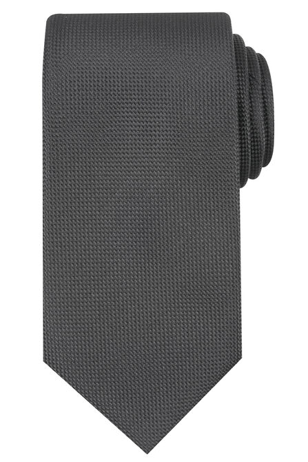 Oxford Solid Tie, Black view# 1
