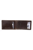 RFID Bifold Wallet with Removable Money Clip - Best Dad Ever Engraving, Brown view# 6