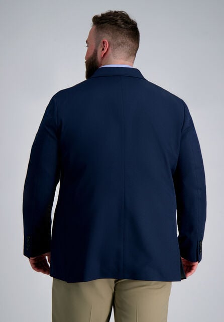 The Active Series&trade; Big &amp; Tall Stretch Gabardine Sport Coat, Indigo