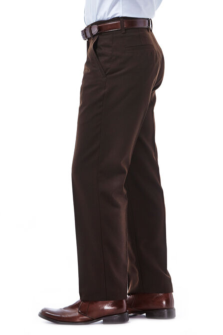 Haggar Heritage 5 Pocket Herringbone Pant,  Chocolate view# 2