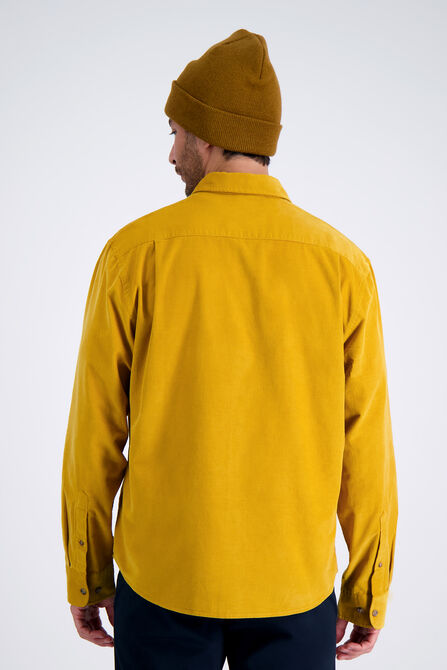 Long Sleeve Corduroy Shirt,  Mustard view# 2