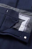 Premium Comfort Dress Pant - Tonal Windowpane, BLUE view# 6