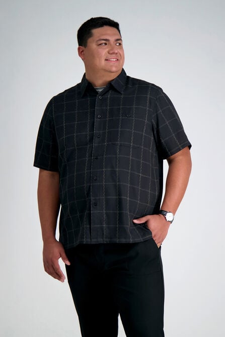 Big &amp; Tall Microfiber Plaid Shirt,  view# 1