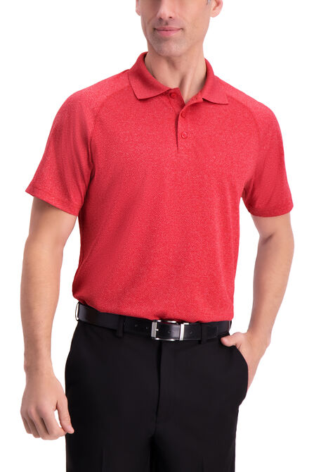 Raglan Golf Polo, Dark Sea Blue view# 1