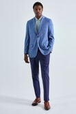 J.M. Haggar&trade; Plaid Windowpane Sport Coat, Lt Stonewash view# 3