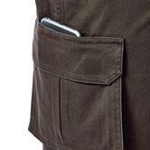 Stretch Cargo Short with Tech Pocket, Graphite view# 6