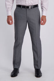 J.M. Haggar Suit Pant - Subtle Grid, Graphite, hi-res
