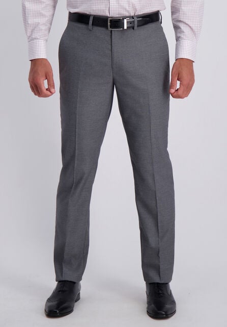 J.M. Haggar Suit Pant - Subtle Grid, Graphite
