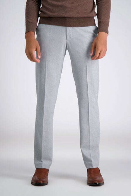 J.M. Haggar 4 Way Stretch Dress Pant, Light Grey view# 2