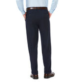 J.M. Haggar Premium Stretch Suit Pant - Pleated Front, Dark Navy view# 3