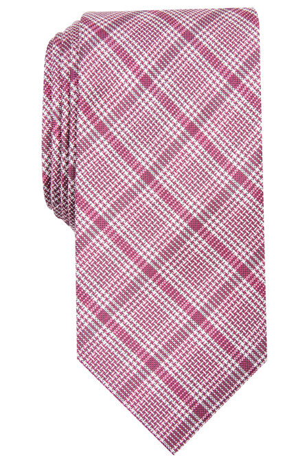 Cohasset Plaid Tie, Pink view# 1