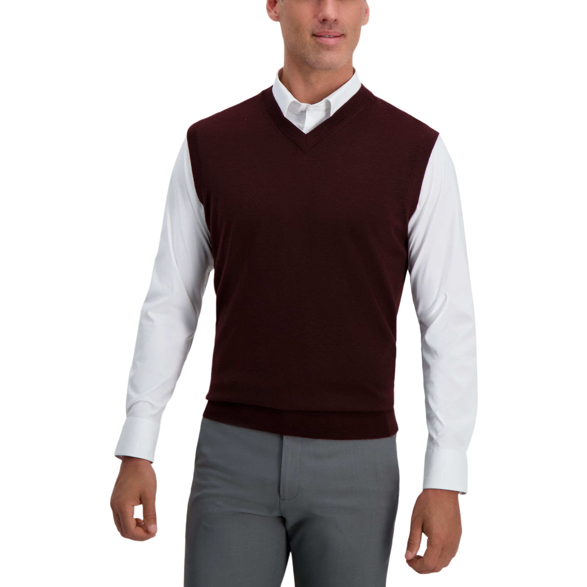Haggar sweater vest top