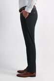 J.M. Haggar Wool Windowpane Suit Pant , Black / Charcoal view# 2