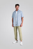 Plaid Button Down Shirt, Grey view# 3