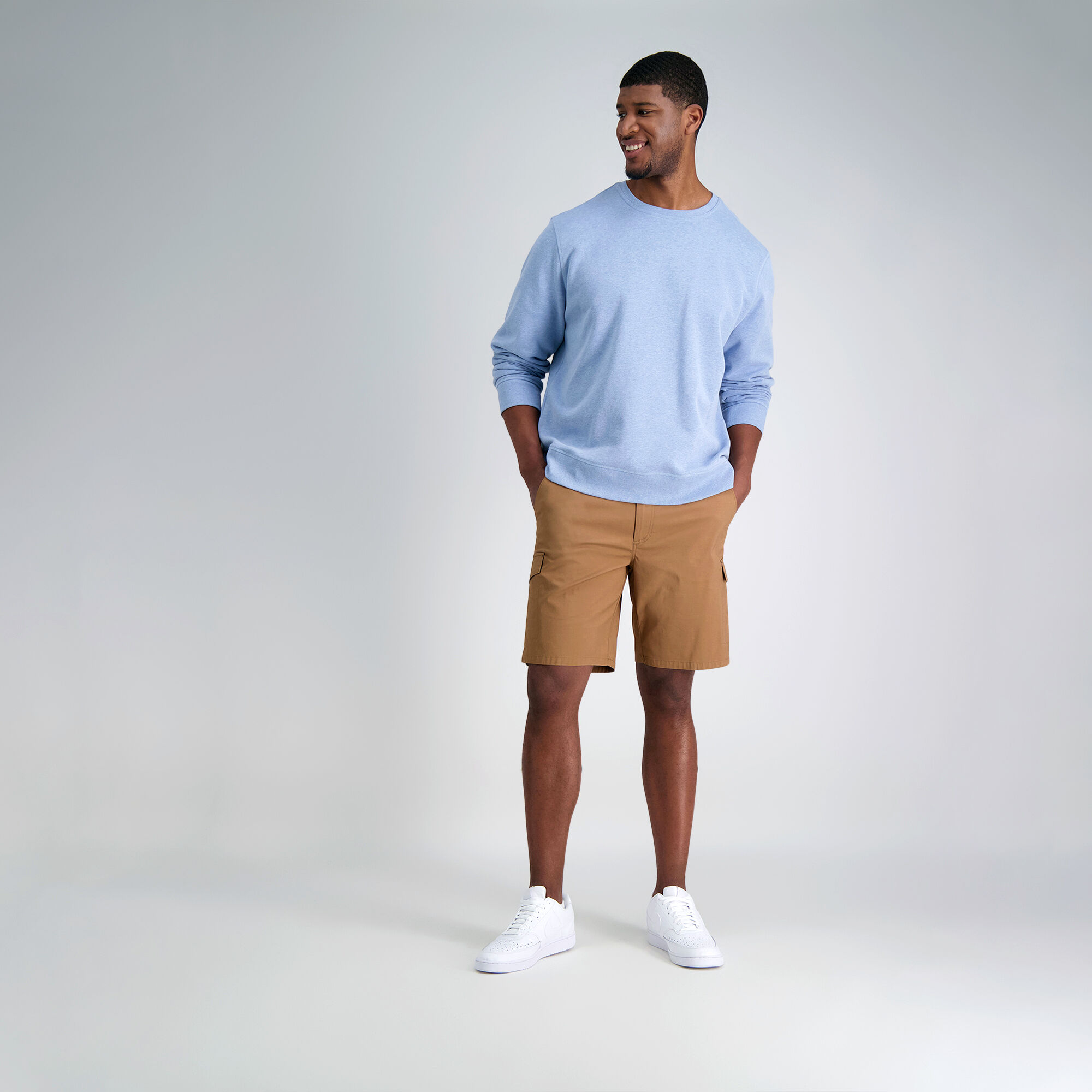 Haggar big best sale and tall shorts