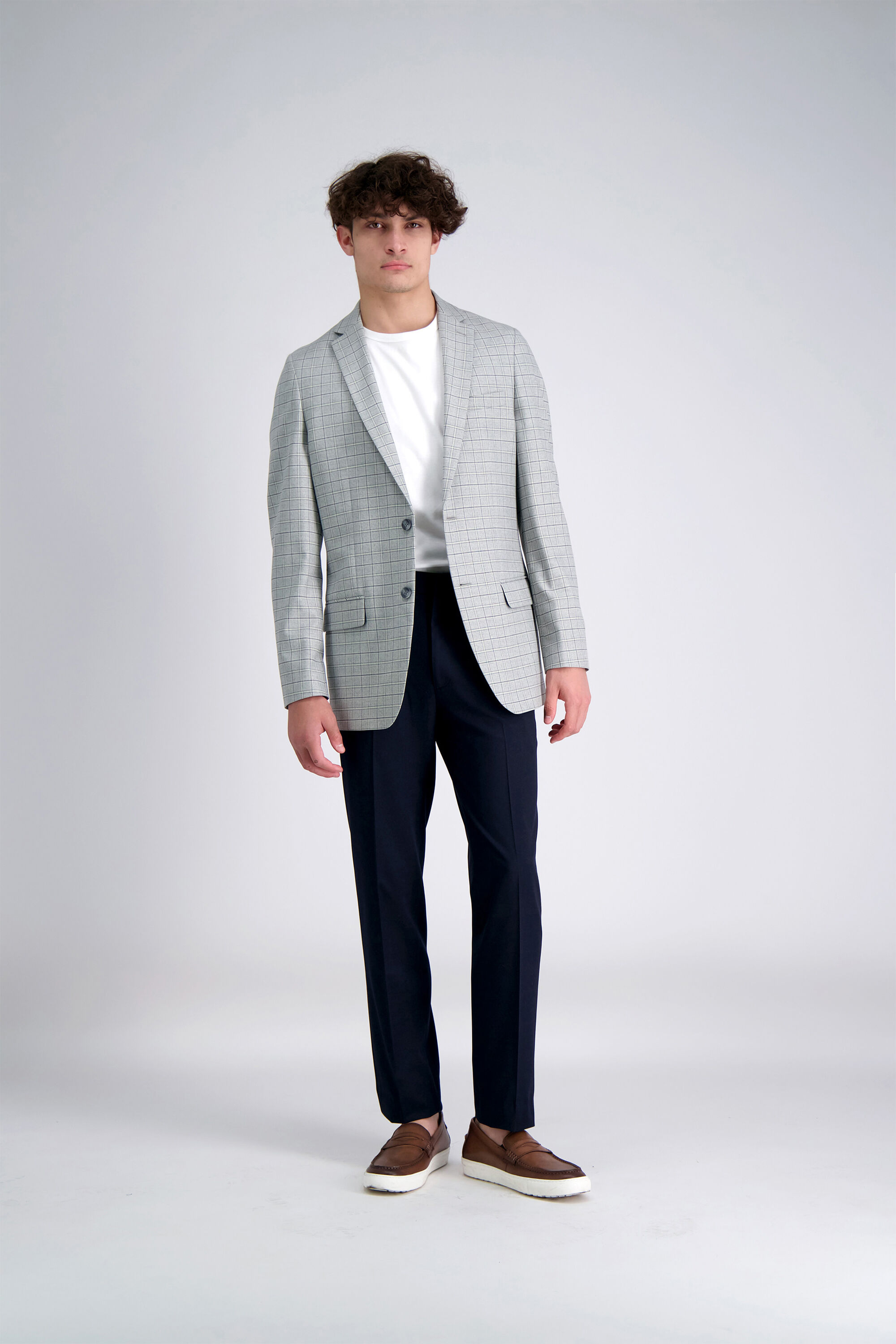 Haggar best sale plaid pants