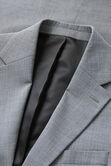 J.M. Haggar Micro Houndstooth Suit Jacket, Med Grey view# 5