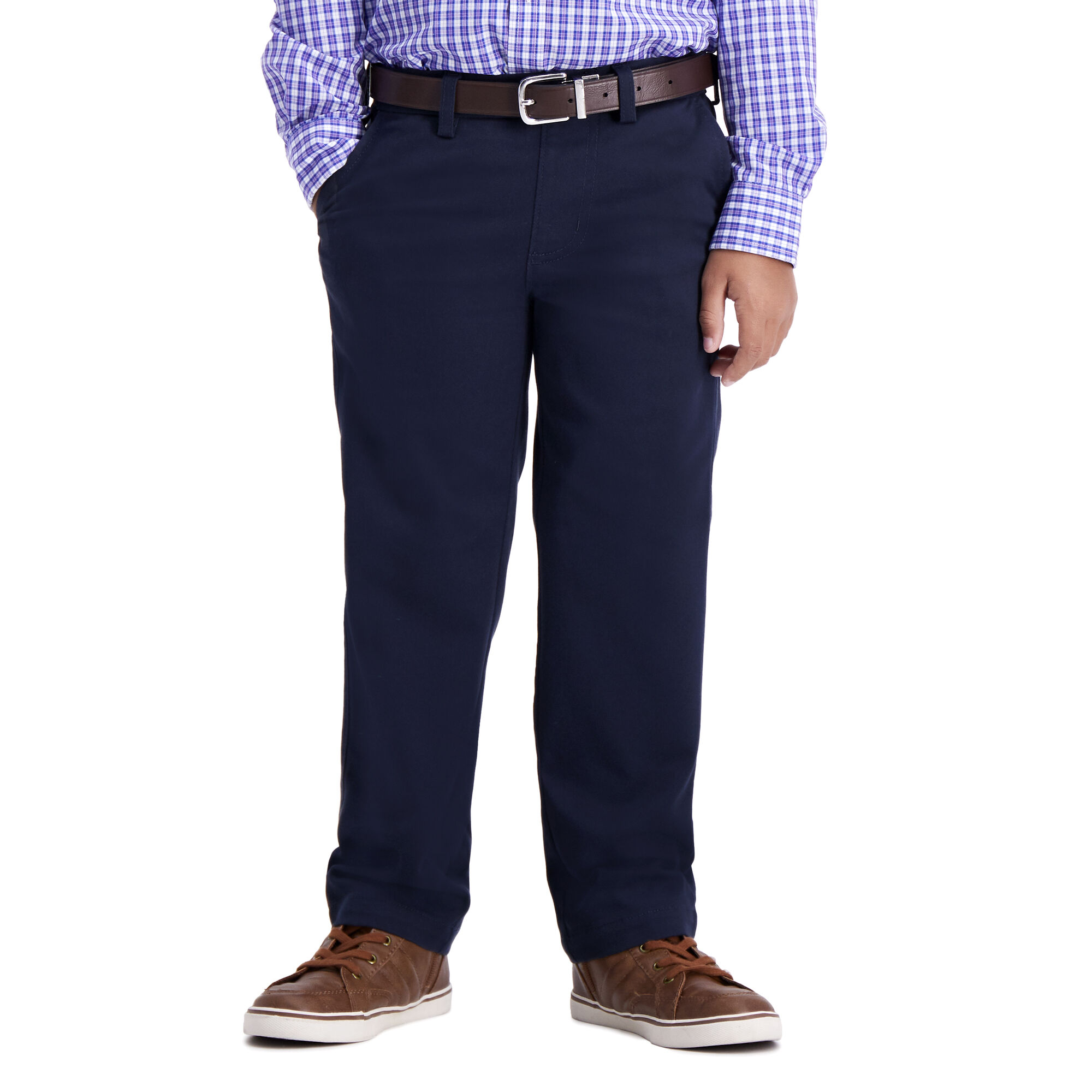Haggar Boys Sustainable Chino (4-7) Navy (BCB0001) photo