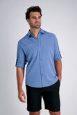 The Active Series&trade; Long Sleeve 2-Tone Plaid Hike Shirt, Light Blue view# 1