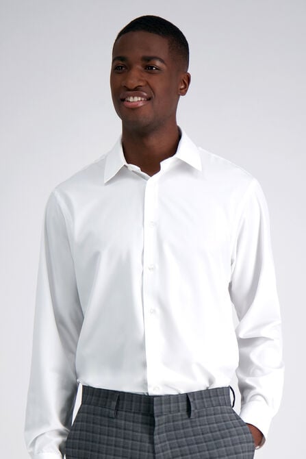 Performance Stretch Dress Shirt - White , White view# 1