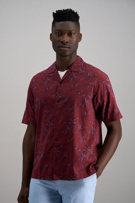 Short Sleeve Tropical Camp Shirt,  view# 5