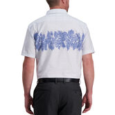 Blue Palm Cotton Shirt, Oxford Blue view# 2