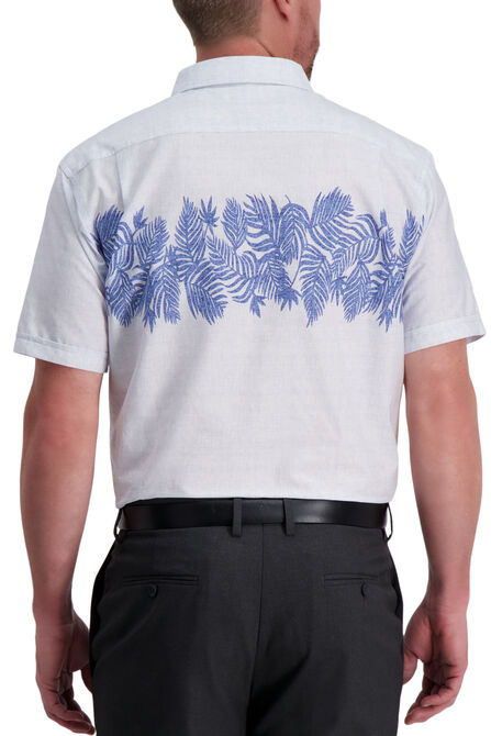 Blue Palm Cotton Shirt,  view# 2