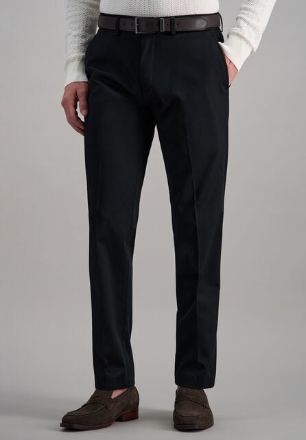 Premium No Iron Khaki Pant, Black