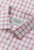 Premium Comfort Dress Shirt -  Light Grey Plaid,  view# 4