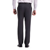 J.M. Haggar 4-Way Stretch Dress Pant, Charcoal Htr view# 3