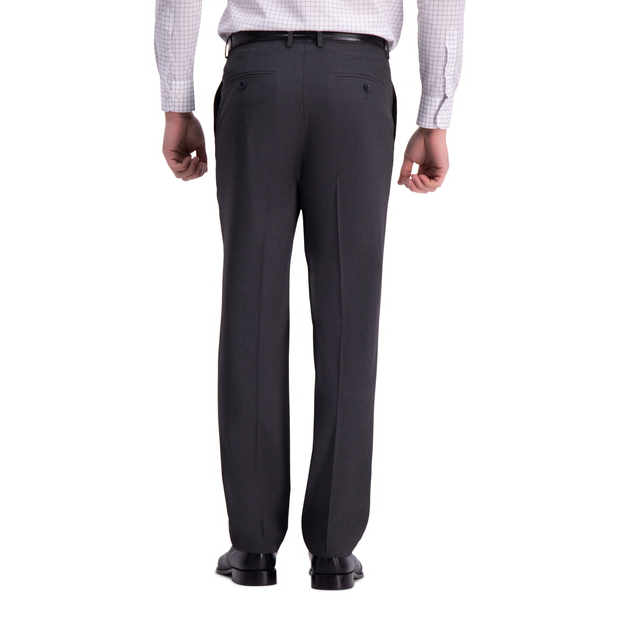 J M Haggar 4 Way Stretch Dress Pant - Haggar black label pants