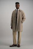 J.M. Haggar Herringbone Overcoat, Mocha view# 3