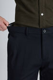 Wrinkle Free Performance Khaki Pant, Black view# 6