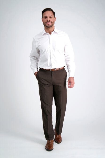 Cool Right&reg; Performance Flex Pant, Brown Heather view# 1