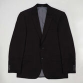 Travel Performance Suit Separates Jacket, Black view# 4