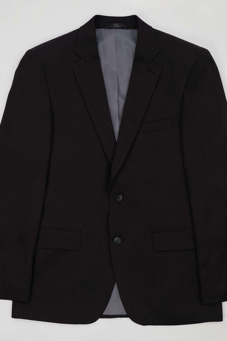 Travel Performance Suit Separates Jacket, Black view# 4