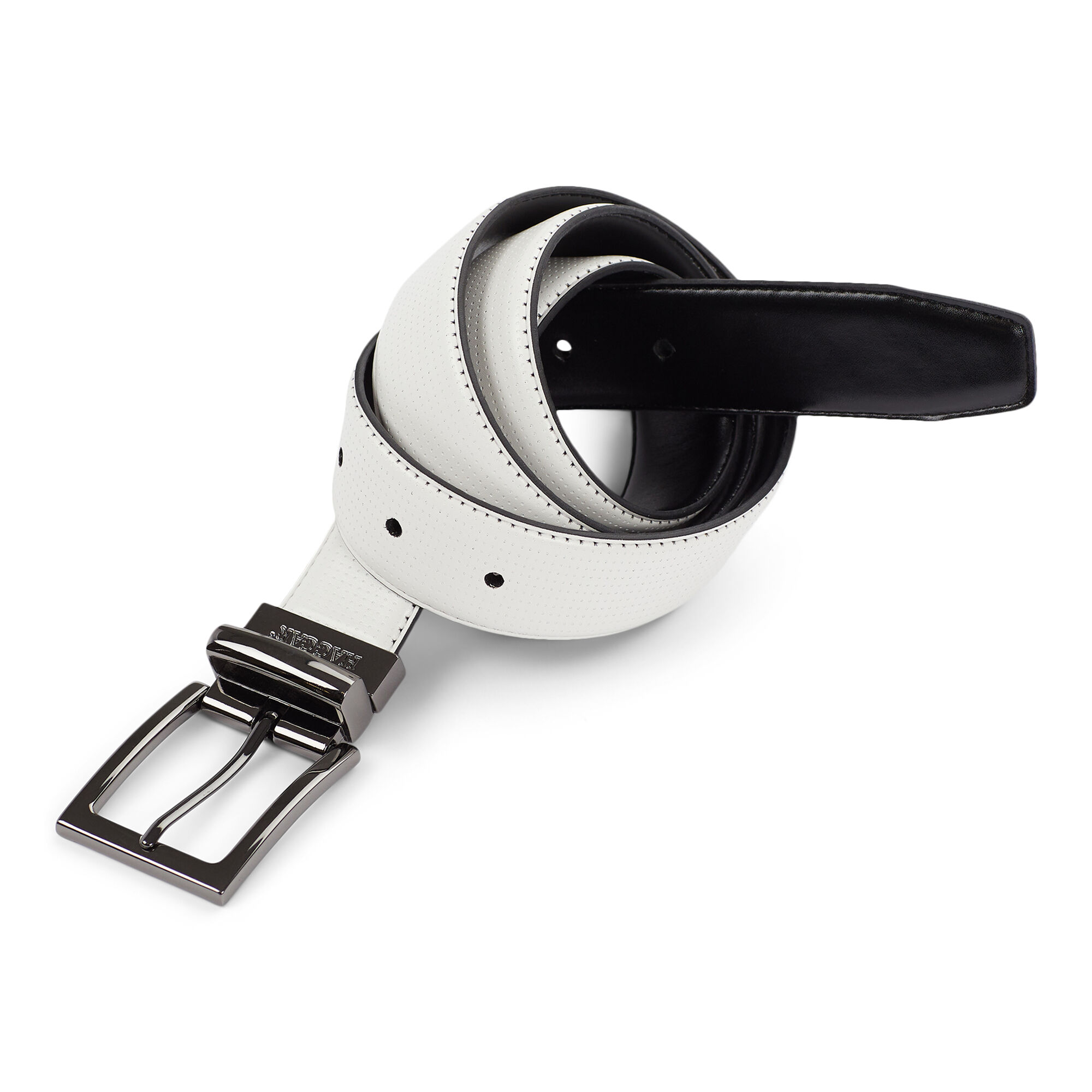 Haggar Reversible Cool 18 Belt White/black (11HH110Z03) photo