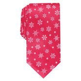 Snowflakes Tie, Red view# 1