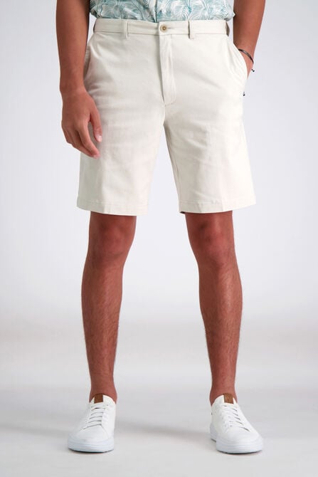 Stretch Chino Short, Putty view# 2