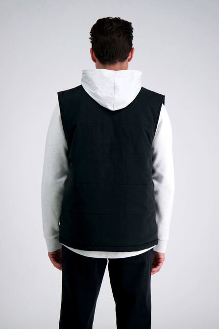 Puffer Vest - Moleskin, Black view# 2