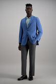 J.M. Haggar&trade; Plaid Windowpane Sport Coat, Lt Stonewash view# 3