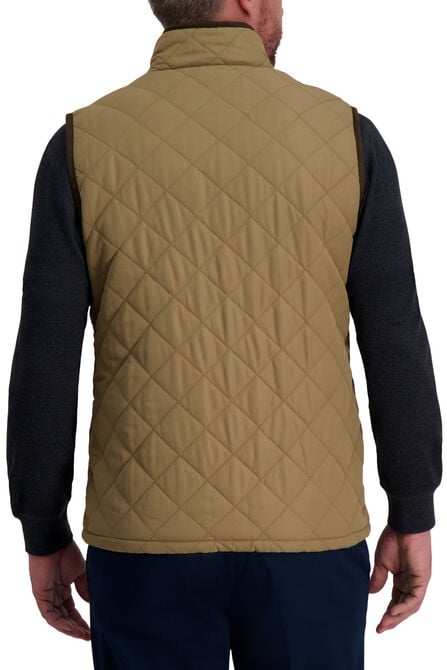 Quilted Vest,  Driftwood view# 2