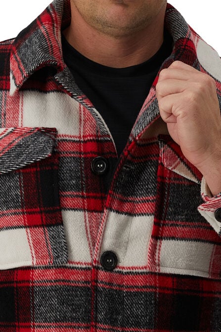 Supersoft Plaid Shacket,  view# 3