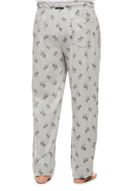 Jersey Sleep Pant, Med Grey view# 2