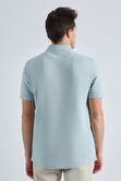 Premium Comfort Quarter Zip Jacquard Polo,  view# 2