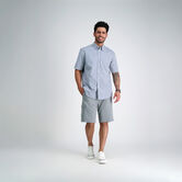 Woven Button Down Shirt - Multi Gingham, Yellow view# 4