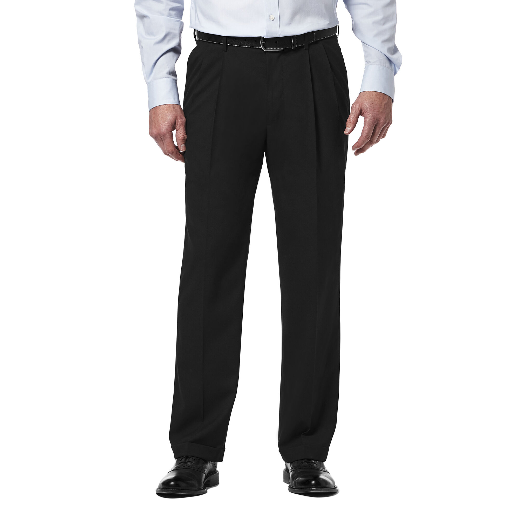 Haggar Premium Stretch Dress Pant Black (HD00924 Clothing Pants) photo