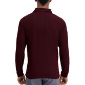 Quarter Zip Rib Knit Sweater,  Wine Heather view# 2