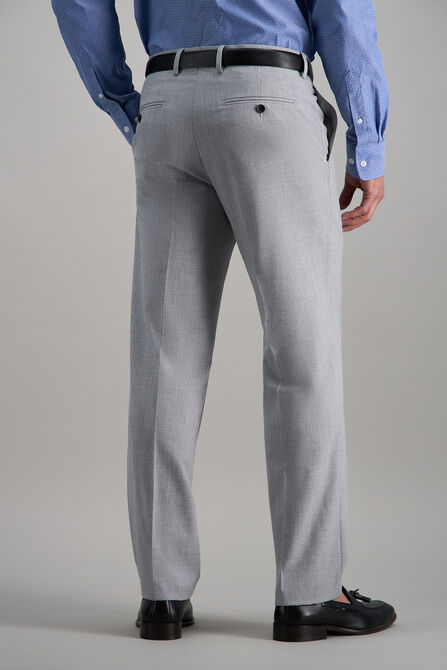 J.M. Haggar 4-Way Stretch Dress Pant, Light Grey view# 4